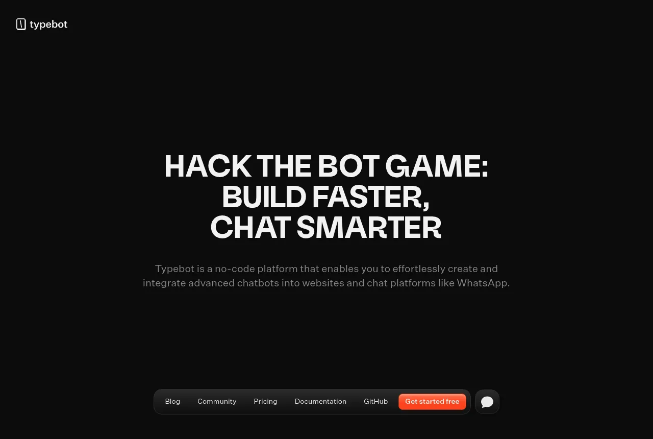 Captura de Typebot